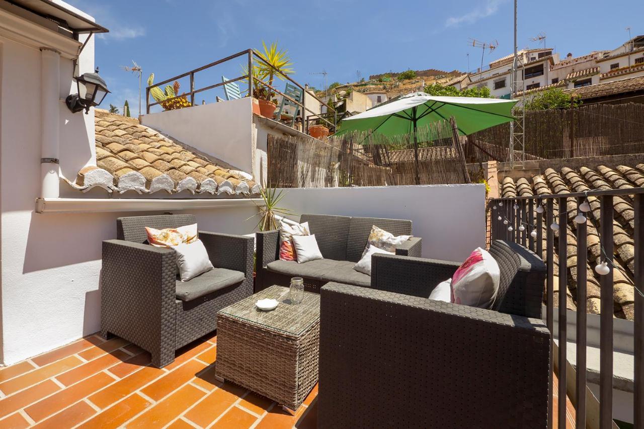 Coqueto Apartamento Duplex Con Terraza Privada Y Parking Granada Eksteriør billede